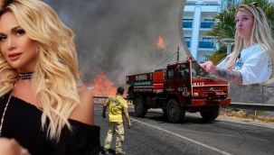 Utanmaz! O kadar ateşliyim ki her şey yanıyor