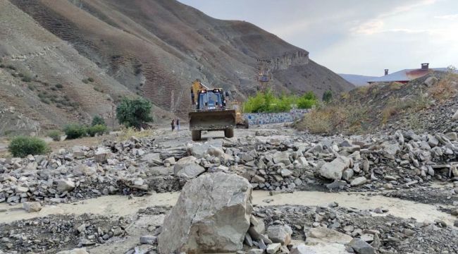 Van'daki sel bölgesinde çalışmalar sürdürüyor