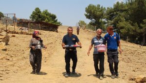 Yangın bölgesinde, Ayşegül teyzeden gönül sofrası