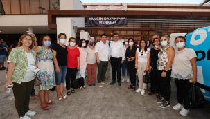 Yangınlara karşı Buca ve Antalya tek yürek 