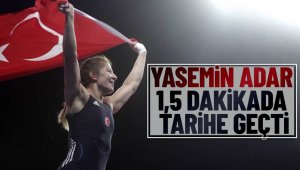 Yasemin Adar bronz madalya kazandı