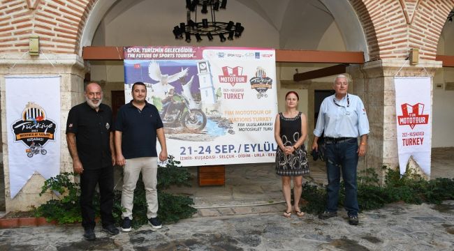 120 motosikletçi Kuşadası'ndan marş basacak