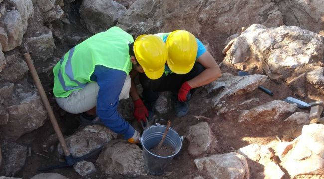 2 bin 600 yıllık tarihi tapınak gün yüzüne çıkıyor