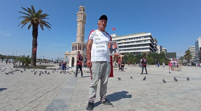 742 gündür evlat nöbeti tutan baba Ankara'ya yürüyor