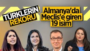 Almanya'da Türk kökenliler en yüksek vekil sayısına ulaştı