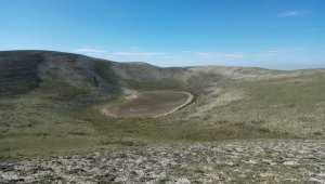 Amasya'nın en yüksek doğal gölü kurudu