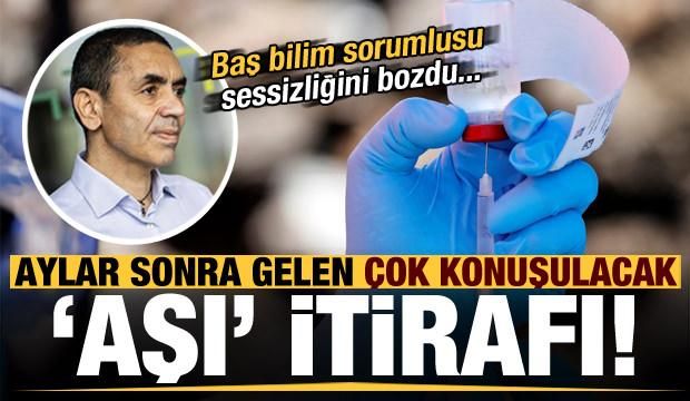 Aylar sonra gelen "aşı" itirafı!