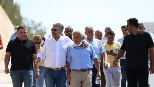 Başkan Sandal, mahalle mesaisine Körfez ve Alpaslan ile devam etti