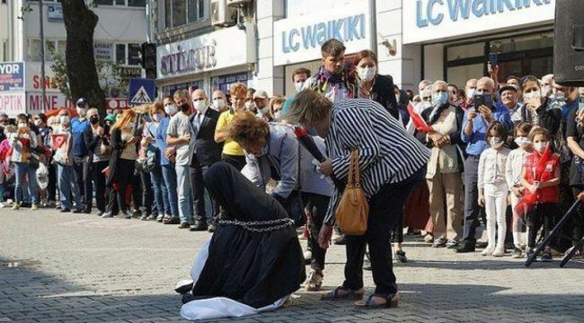 Bu görüntü yüzünden kaymakam görevden alındı