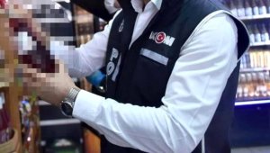Çeşme'de kaçak içki operasyonu