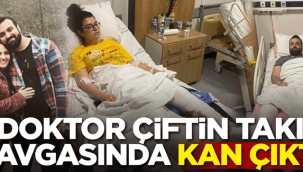 Doktor çiftin takı kavgasında kan çıktı!