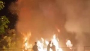 Dünyaca ünlü falezlerde yangın paniğe neden oldu