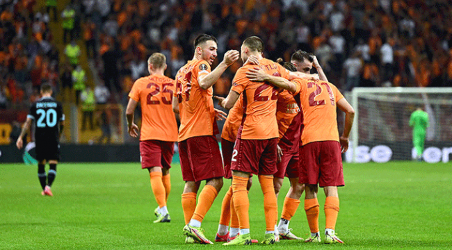Galatasaray, Avrupa Ligi'ne 3 puanla başladı
