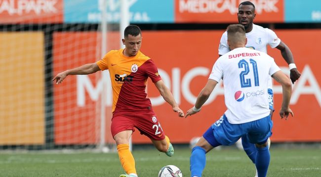 Galatasaray hazırlık maçında Farul Constanta'ya 3-1 mağlup oldu