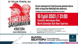 Genco Erkal "Ahmed Arif-Şahdamarım" ile Karabağlar'da