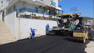 Gümüldür'ün Yolları Asfaltlanıyor