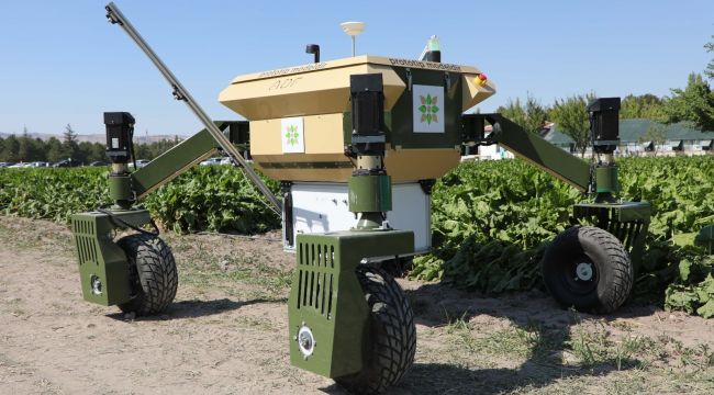 İnsansız tarım robotu geliyor