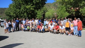 İtfaiyeciler, Marmaris'e bu kez tatile geldi