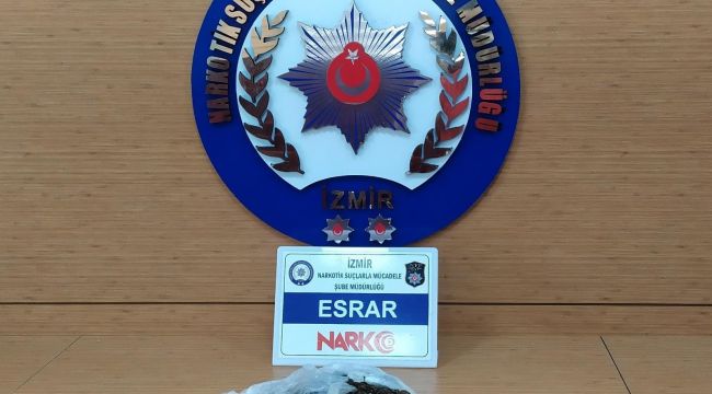 İzmir havalimanında uyuşturucu operasyonu: 1 gözaltı