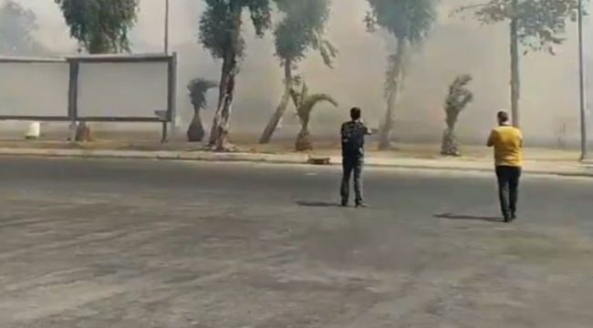 İzmir Otogarı'nda yangın paniği