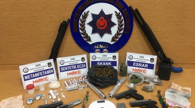 İzmir'de uyuşturucu operasyonu: 1 gözaltı