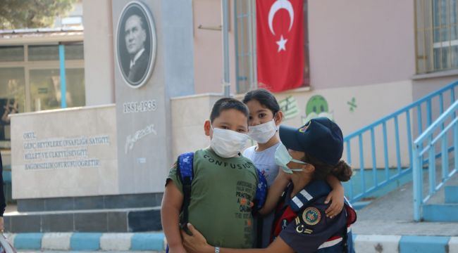 Jandarmadan güvenli eğitim denetimi