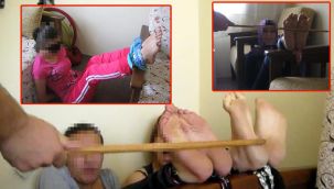 Kadınlara para verip falakaya yatırdı