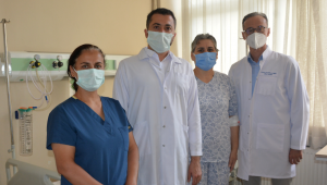 Kalın bağırsak kanserinden, kesi olmadan kurtuldu