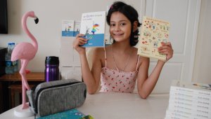 Kanseri yenen Küçük Ecrin'in günlüğü kitap oldu