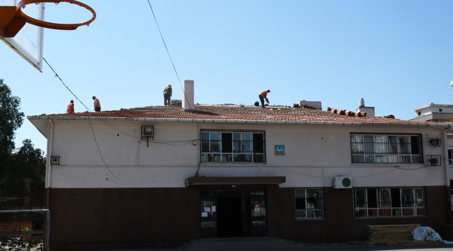 Karabağlar Belediyesi'nden okullara kapsamlı onarım