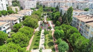 Karabağlar'ın içinde yeşil bir vaha!