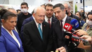 Kılıçdaroğlu'ndan Menderes Standı'na ziyaret