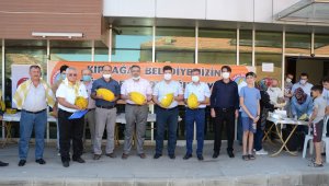 Kırkağaç'ın en güzel kavunu belli oldu