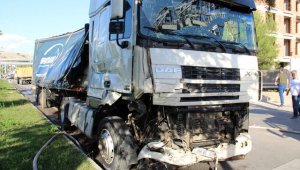 Kontrolden çıkan tır ortalığı savaş alanına çevirdi