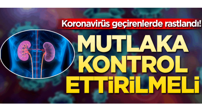 Korona virüs geçirenlerde rastlandı!