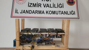 Kripto para üretim cihazı satıcısı jandarmaya takıldı 