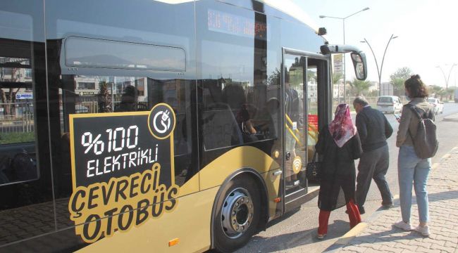 Manisa çevreci otobüsleriyle Türkiye'nin lideri