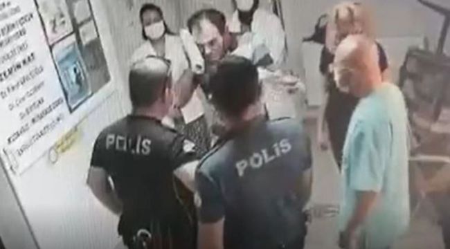 Manisa'da doktora yumruklu saldırı