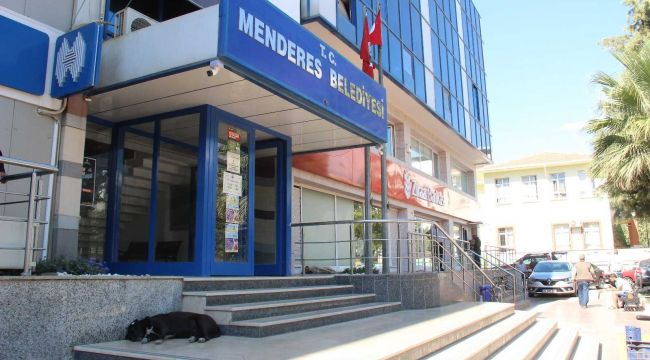 Menderes Belediyesi hacizden döndü