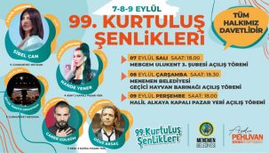 Menemen kurtuluşunu kutlayacak