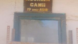 Musalla mescidinin hali içler acısı 