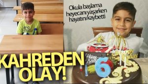 Okula başlayacaktı! Dolabın altında hayatını kaybetti