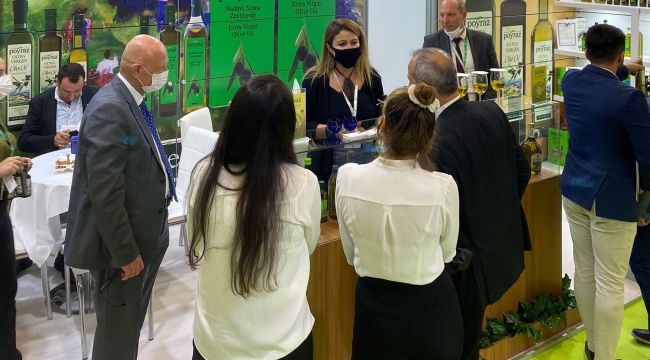 Poyraz Zeytinyağı fuarda ilgi gördü