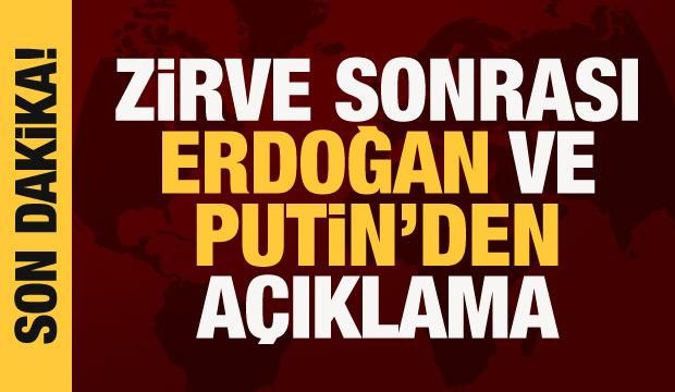 Rusya'daki zirve sonrası ilk açıklamalar geldi