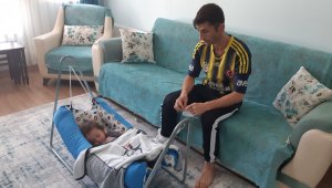 Yangında 4. kattan atılan çocuğun durumu iyi