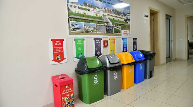 435 ton pil toplandı Çiğli Belediyesi İzmir üçüncüsü oldu