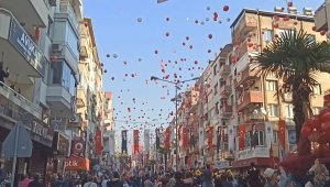 5 bin balon aynı anda gökyüzüne bırakıldı