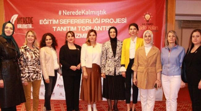 AK Partili kadınlardan diploma ve meslek seferberliği