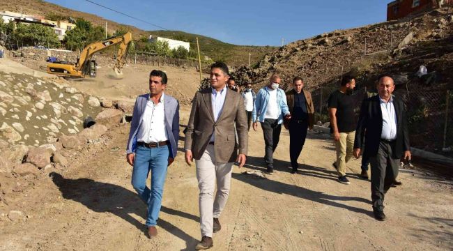 Aliağa'da Yukarı Şehitkemal Meydan Projesi tamamlanıyor