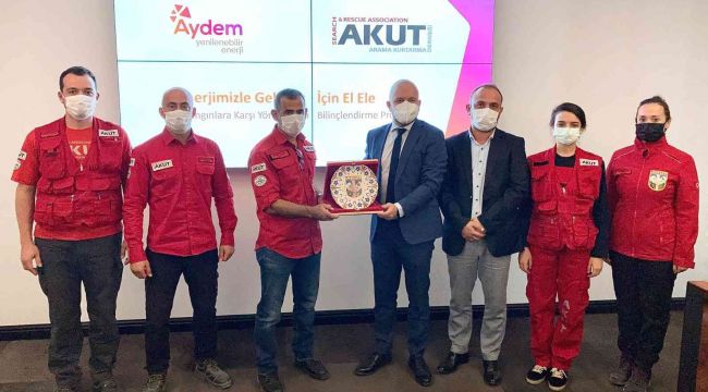 Aydem Enerji ve AKUT yangınlara karşı el ele verdi